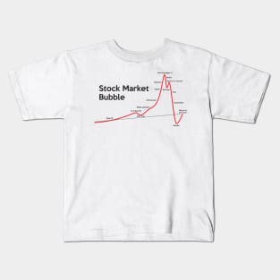 Stock Market Bubble Kids T-Shirt